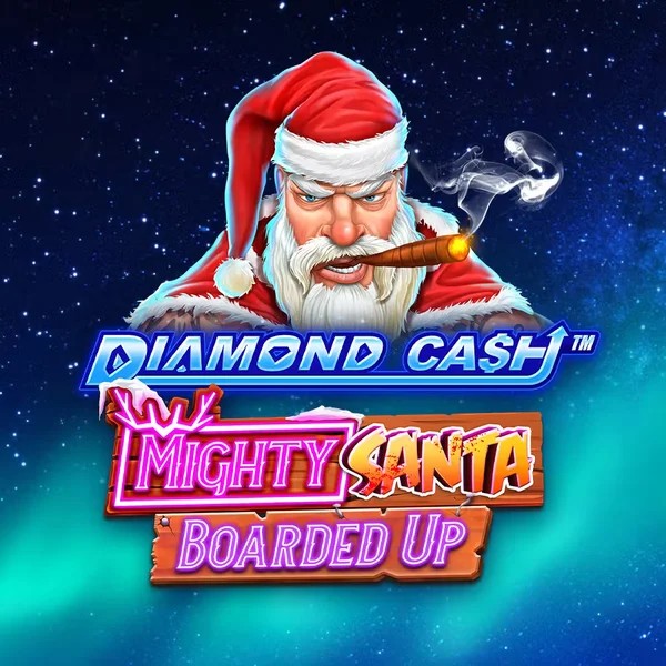 Diamond Cash Mighty Santa Boarded Up game by Greentube – logo hosted on 30bet Casino