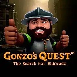 Gonzo's Quest slot logo by NetEnt at 30bet Casino