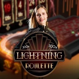 Lightning Roulette slot icon by Evolution, available at 30bet Casino