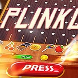 Plinko slot logo by BGAMING at 30bet CasinoPlinko